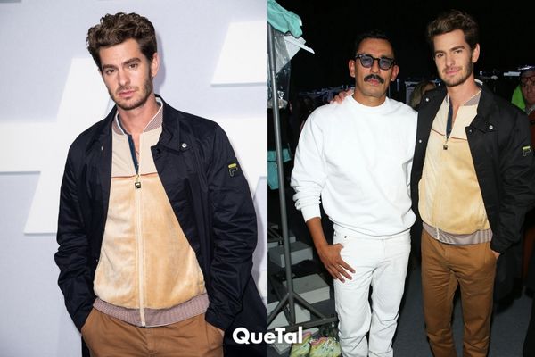 Cómo modernizar tus pantalones caqui y no verte anticuado, según Andrew Garfield 